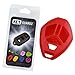 KeyGuardz Red Rubber Keyless Entry Remote Key Fob Skin Cover Protector
