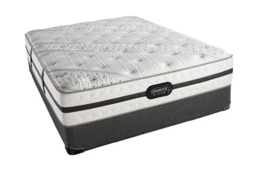 Simmons Beautyrest Black Ava Plush King Mattress and Box Set