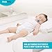 Simple Being Child Bed Rail Bumper, Portable Non-Skid Sleep Foam Railing Guard for Infants Toddlers Kids, Travel Size Safety Side Pillow Pad (Memory Foam)