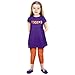 Cheekie Peach Toddler Girl Short Sleeve Tunic and Capri Set
