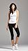 Premium Ultra Soft Womens High Waisted Capri Leggings in Solids and Prints - Cropped Length - Capri Length Black - One Size