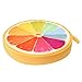 Vegetables Fruits Pillow - TOOGOO(R)Home Decor Fruit Round Sponge Seat Floor Cushion Indoor/Outdoor Chairpad Colorful Orange