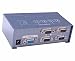 DTECH Powered 4 Port VGA Splitter Box Video Distribution Duplicator for 1 PC to Multiple Monitors primary
