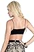 NIKIBIKI Women Seamless Criss Cross Bralette, Made in U.S.A, One Size (Pack of 2: Black, Black)