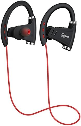 Bluetooth Headphones V4.1 Earphones NFC 10m Range Wireless Headset with Microphone In Ear Earbuds True HD Sound Stereo CSR 8635 IPX5 Waterproof sweatproof CVC 6.0 Noise canceling Fit for Sport HELME