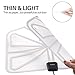 TV Antenna,2018 Upgrade Digital TV Antenna Best 50+ Miles Range with Amplifier Signal Booster for Indoor,UL USB Power Supply and 16.5FT High-Performance Coax Cable-1080P 4K Ready for FUN-Transparent