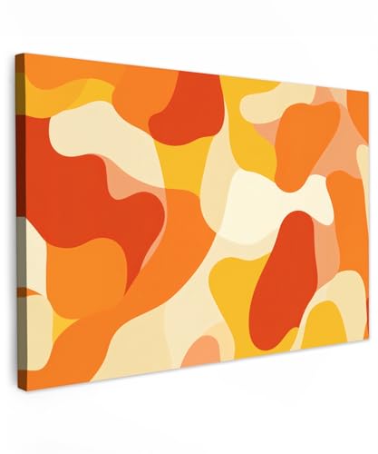 MuchoWow© Bilder Groß 120x80 cm XXL Wohnzimmer Deko Modern Wandbild Kunstdruck auf Leinwand Bild Schlafzimmer über Bett Room Decor Geschenke Abstract