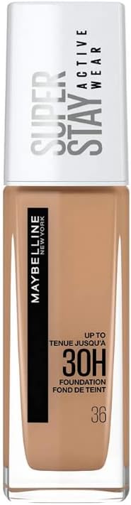 Maybelline SuperStay Active Wear 30H Foundation 36 Warm Sun