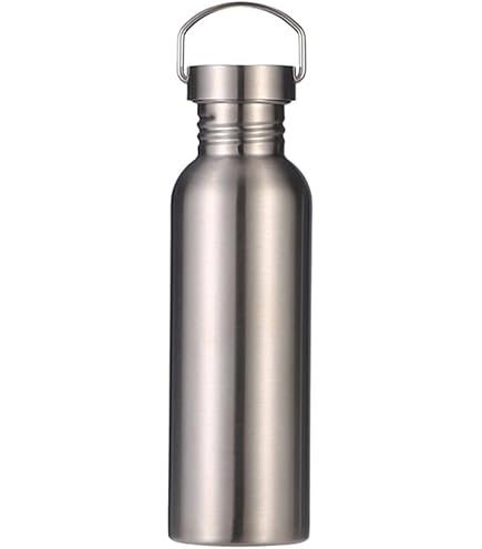 Amazon.com: CDJ 25 oz Single Walled Stainless Steel Leak Proof