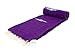 Open Road Goods Yoga Blanket - Thick Mexican Thunderbird Blanket - Handmade and Made for Yoga! (Dark Purple)