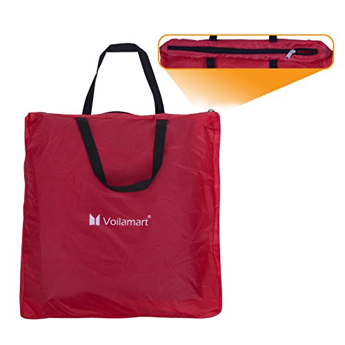 image for Voilamart Parachute 20 Feet for Kids with 16 Handles Zipper Carry Bag,