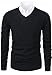 Mesahara Mens Slim Fit Light Weight V-Neck Pullover Sweater