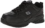 Skechers for Work Men's Soft Stride-Chatham Lace-Up,Black,10.5 M US