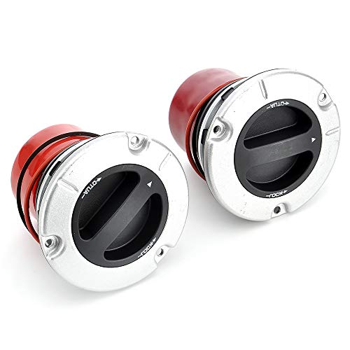 2PCS Auto Locking Front Hub for Ford F250 F350 F450 F550 Super Duty 2005-2010, AC3Z-3B396-A