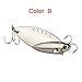 JUEMENZHE Fishing Lures Blade Baits,5pcs/lot Metal VIB Hard Fishing Lure Bass Crankbait Fishing Spinner Blade for Bass Fishing