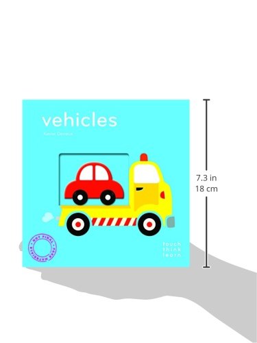 TouchThinkLearn: Vehicles: (Board Books for Baby Learners, Touch Feel Books for Children) (Touch Think Learn) - Thumbnail 6