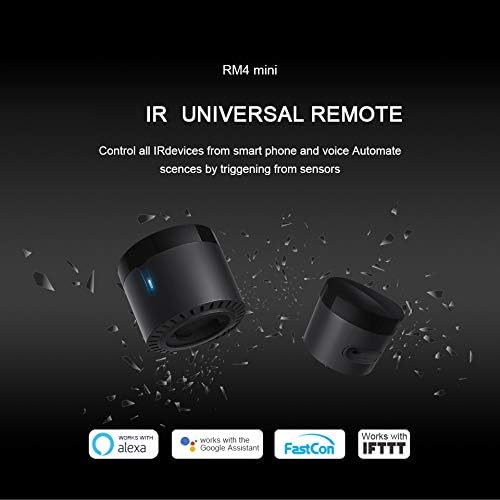 Smart Home Hub RM4 Mini Smart WiFi IR Control Remoto Universal Todo en uno Control infrarojo para Todos Tus Dispositivos para aire acondicionado TV