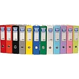 Uni-System 9190701 - Archivador A4, 70 mm, rosa, 6 unidades: Amazon.es: Oficina y papelería