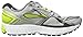 Brooks Men's Ghost 8 Grey/lime Running Shoe - 11 D(M) US