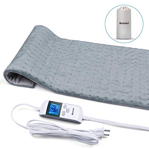 Blusmart Heating Pad, Upgrade Ultra Soft FastHeating PaUd w/Precise