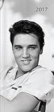 Elvis 2017 Daily Calendar Pocket Planner, Black & White, 7