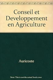 Conseil et développement en agriculture