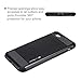 iPhone 7 Shockproof Case, Moonmini 2 in 1 Hybrid Combo Armor Shock Absorbing Back Cover Protector for iPhone 7 (2016) - Black