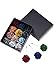 Canomo 15 Pieces Flower Men's Lapel Pins Handmade Boutonniere Pin set for Suit Wedding Groom, 15 Colors (Multicolor 1)