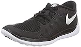 Kids Nike Free 5 Running Shoe Black/Anthracite/White