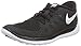 Kids Nike Free 5 Running Shoe Black/Anthracite/White