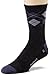 DeFeet Men's Argyle Gray Hi-Top Wool Eater Sock
