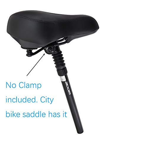 DJC Suspension Seatpost Straight Pillar Headless Bike Seat Post Shock