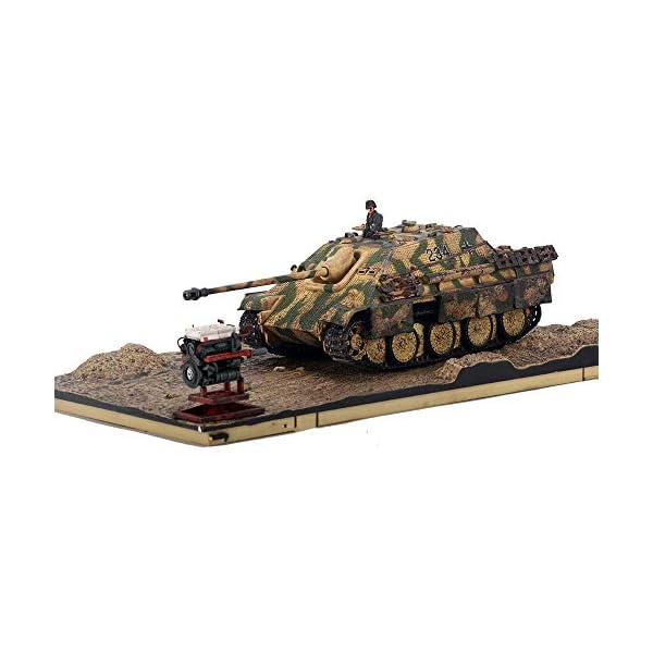 XHH Panzer-Wagen-Legierungsmodell im Maßstab 1:72, Militärischer Jagdpanther G1 Panzer-Zerstörer Deutsches Modell, 11,8…