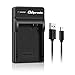 LP-E8 Usb Charger OAproda New Generation High Efficient Micro USB Battery Charger for Canon LPE8, EOS 700D, Rebel T2i, T3i, T4i,T5i, Kiss X5 Camera, LC-E8E Charger [More Slim-Less Weight-Fast Charge]