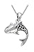 Jewelry Trends Celtic Knot Whale Shark Sterling Silver Pendant Necklace 18