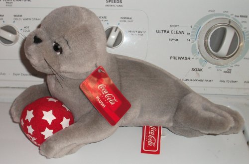 coca cola seal plush