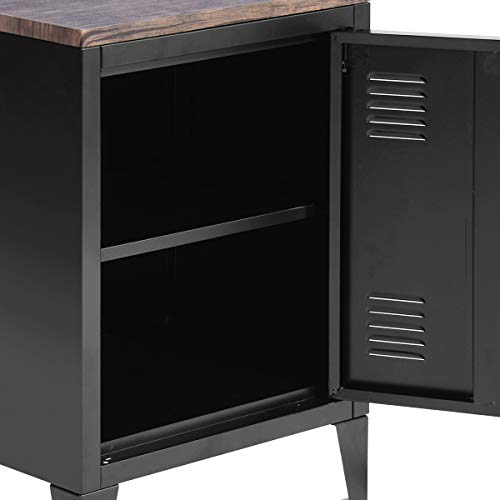 1 FurnitureR+Standing+Organizer+Storage+Cabinet