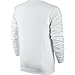 Nike Men's Sportswear Crew White/Black Size Large