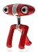 TRUSTIN Minoru 3D Webcam (Red/Chrome) - 3D Video & Photo, 720p HD, 3072x1728 Pixels, USB 2.0, 4x Digital Zoom, 6.14MP, 30FPS, 2