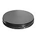 fotoconic Black Electric Motorized Rotating Turntable Display Stand, 14 Inch / 35cm Diameter, 110 Lb Centric Loading for Shop Display