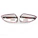 Replacement for Corolla E170 Pair of Exterior Side Door Mirror Covers (Chrome)