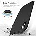 TORRAS Only for iPhone X Case 2017, Slim Fit Thin Soft TPU Anti-Scratch Protective Case Cover with Easy Grip Compatible with iPhone X (2017) - Black