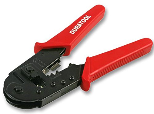 CRIMP TOOL, MODULAR RJ45 D00125 By DURATOOL