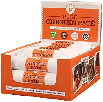 JR Pet Products 12 x 200g Pure Chicken Pate, 200 g (Pack of 12)