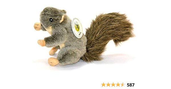 dog toy tree with squirrels