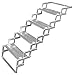 TORK LIFT A7504 RV Trailer Camper Steps & Ladders The Glow Step 4-Steps