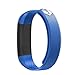 Antimi Fitness Tracker,SmartWatch with Sleep Monitor Bluetooth Smart watch Wristband Bracelet Sport Pedometer Activity Tracker with Alarm Calorie Counter Tracker for Android IOS Smart Phone (Blue)