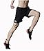 Mens Gym Shorts Zippered Loose Workout Shorts with Pockets Fitness Training Running Pants with Zipped Side Pockets