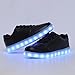 CIOR Mens Womens Boys Girls 11 Colors Led Sneakers Light Up Flashing Shoes for Halloween,101A,01,38