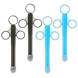 FOMIYES 4Pcs Lube Applicator Syringe Personal